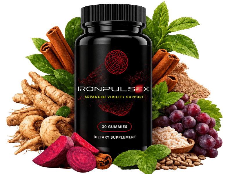 IronPulseX Advanced Men's Vitality & Performance Support Supplement